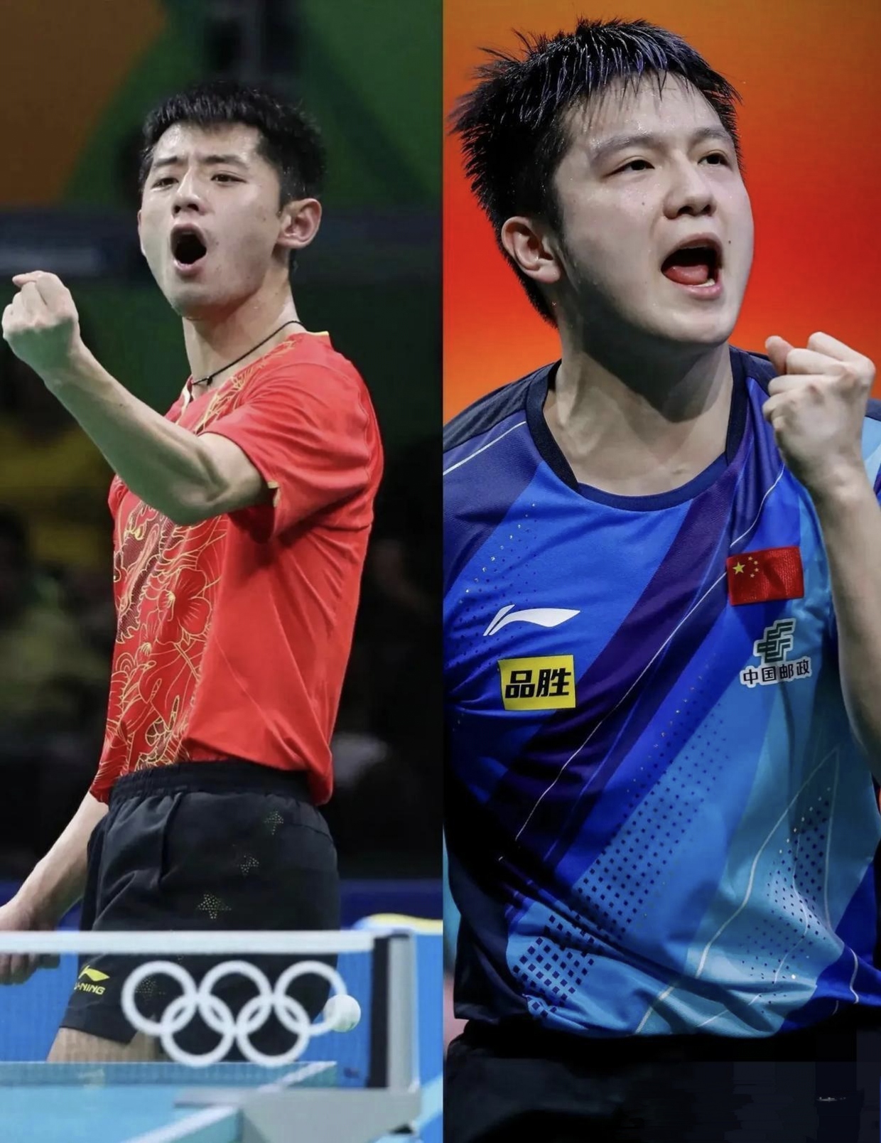 包含奥地利乒乓球队险胜中国乒乓球队，张继科高光表现的词条
