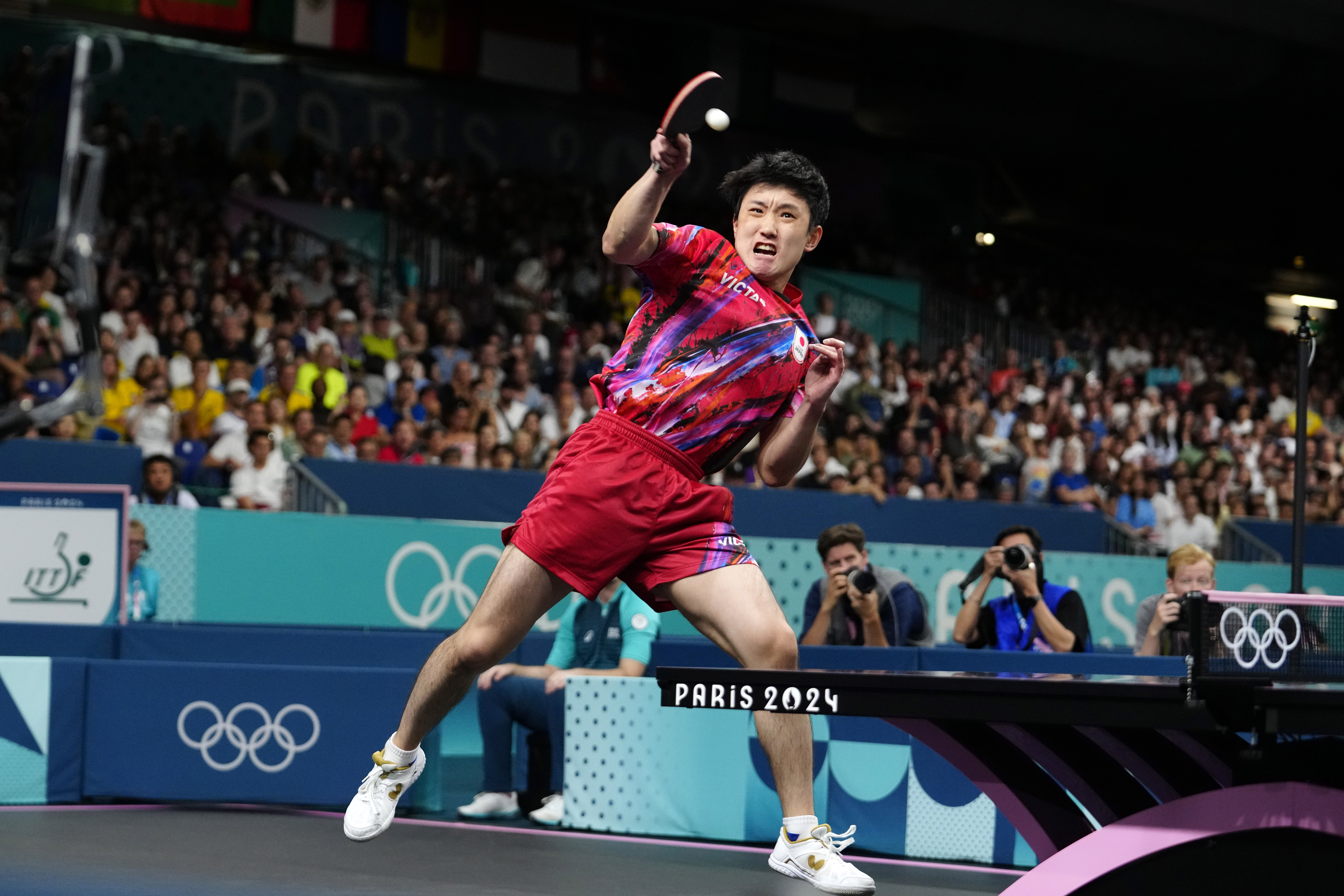 瑞典队翻盘日本队，张继科点燃赛场